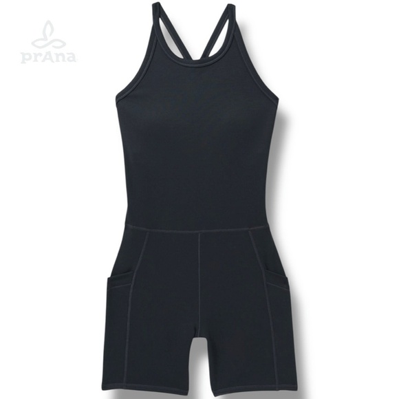 Prana Pants - NWT prAna Becksa Shortie Women's Black Romper